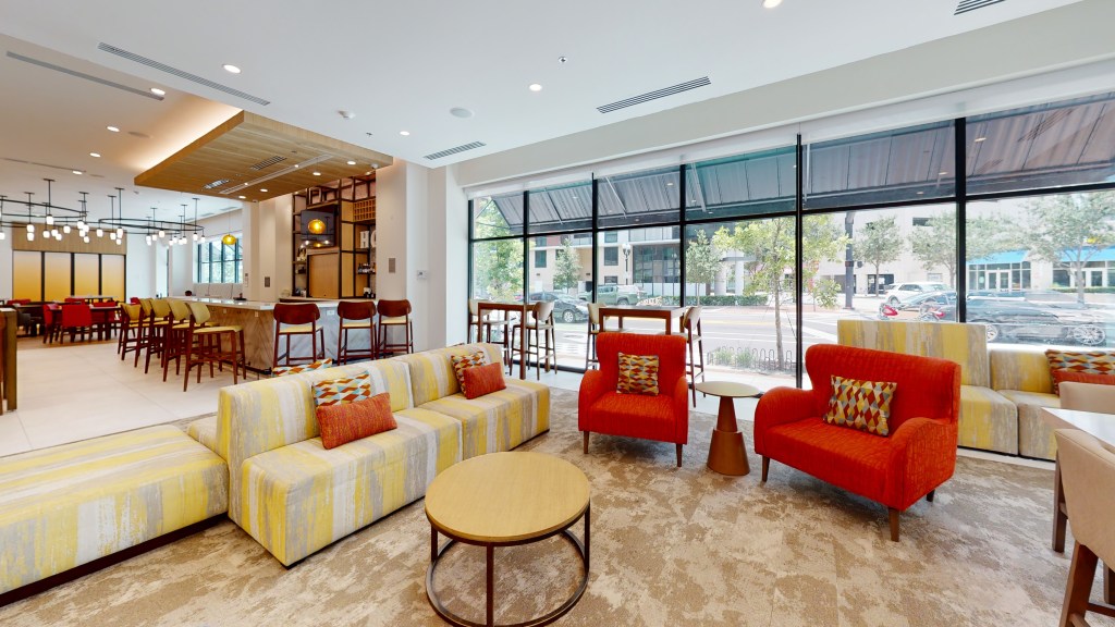 Matterport Pro 3 3D tour for luxury hotel marketing.
