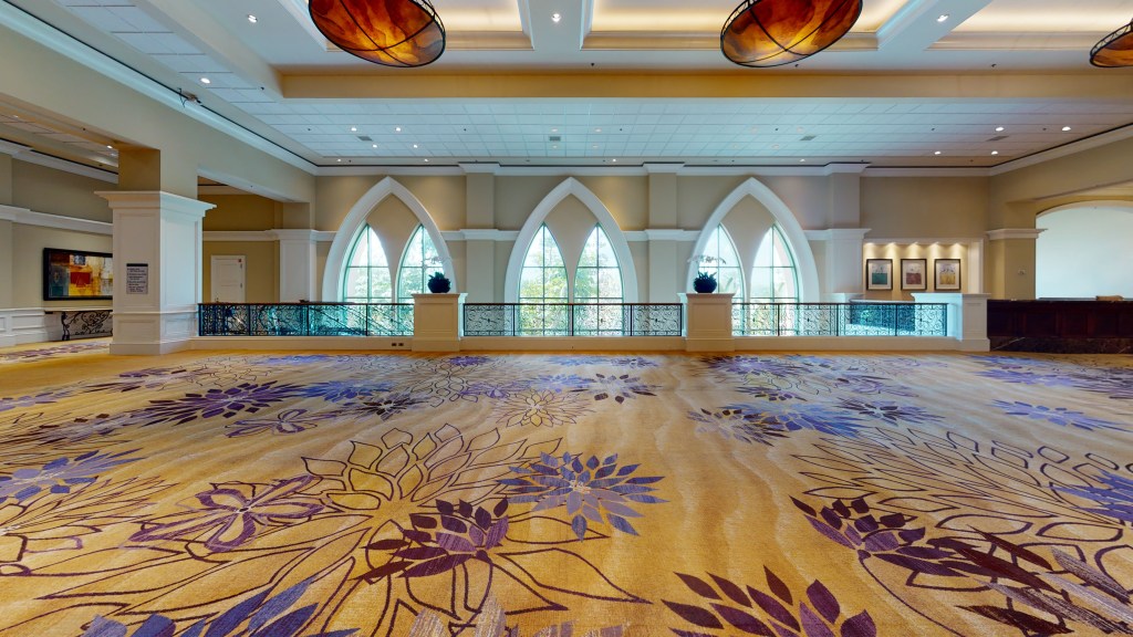 Matterport Pro 3 3D tour for luxury hotel marketing.